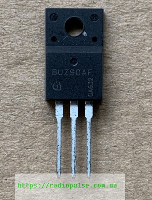 tranzistor-buz90af Транзистор BUZ90AF (600V,4A),TO220F - Зображення 1