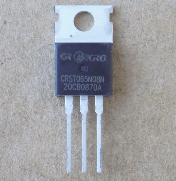 tranzistor-crst065n08n-skst065n08n Транзистор CRST065N08N оригінал (Заміна для SKST065N08N ), TO220 - Зображення 1
