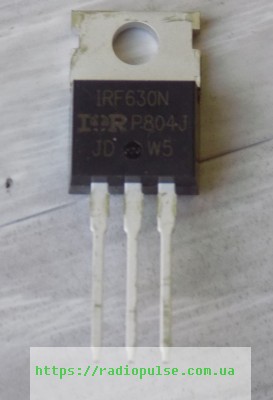 tranzistor-irf630n-1 Транзистор IRF630N оригінал (200V,9A,0.4R,88W) - Зображення 1