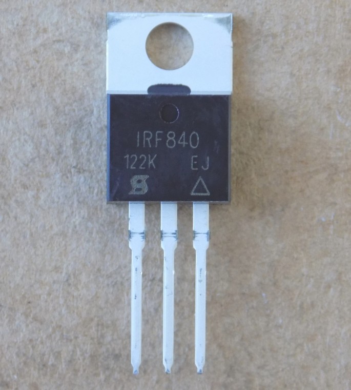 tranzistor-irf840-original Транзистор IRF840 ( IRF840A ) оригінал , TO220 - Зображення 1