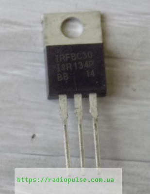 tranzistor-irfbc30 Транзистор IRFBC30 - Зображення 1