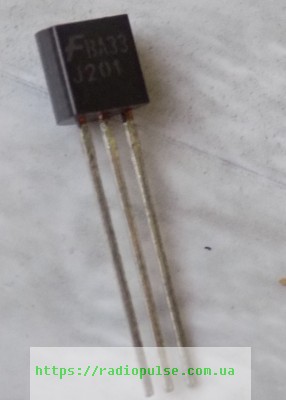 tranzistor-j201 Транзистор J201 , TO92 - Зображення 1