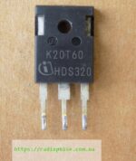 IGBT-транзистор K20T60 ( IKW20N60T ) оригінал демонтаж, TO247