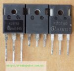IGBT-транзистор K20T60 ( IKW20N60T ) оригінал демонтаж, TO247 - Зображення 2