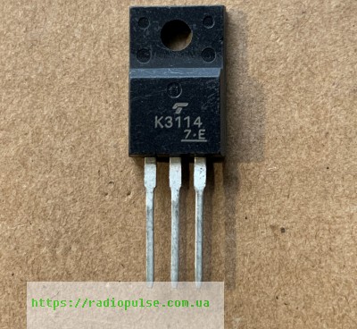 tranzistor-k3114 Транзистор 2SK3114 (600V,4A,30W,1.6R) - Зображення 1