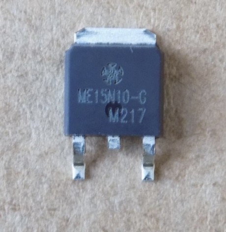 tranzistor-me15n10-g Транзистор ME15N10 ( ME15N10-G , 15N10L ) оригінал, D-PAK - Зображення 1