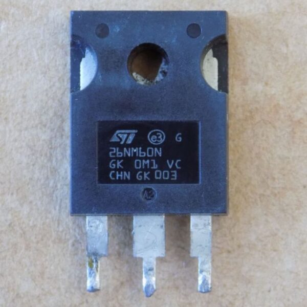 Транзистор STW26NM60N ( STW26NM60 , 26NM60N , W26NM60 , ST26NM60N , W26NM60N ) оригінал демонтаж, TO247
