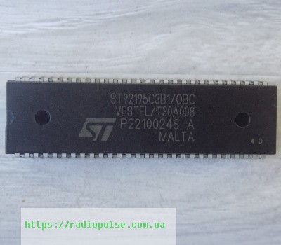 proczessor-st92195c3b1-obc-vestel-t30a008 Процесор ST92195C3B1/OBC ( VESTEL/T30A008 ) демонтаж - Зображення 1