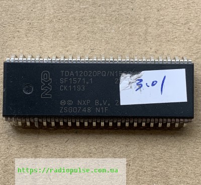proczessor-tda12020pq-n1f00-3-01v-737f-shassi-cw62b-21 Процесор TDA12020PQ/N1F00 (3.01v-737F) шасі CW62B 21" - Зображення 1