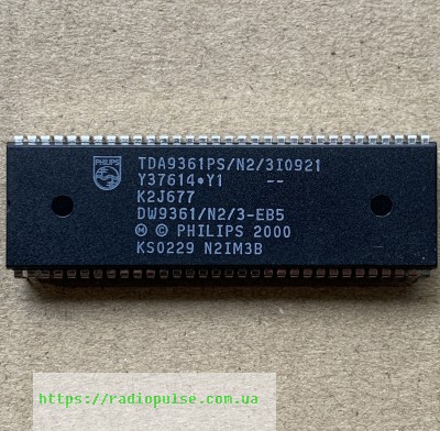 proczessor-tda9361ps-n2-3i0921-dw9361-n2-3-eb5 Процесор TDA9361PS/N2/3I0921 ( DW9361/N2/3-EB5 ) ( аналог для TDA9361PS/N2/3I1500 DW9361/N2/3-EB7 , TDA9361PS/N3/3/1715 DW9361/N3/3-EB8 , TDA9381PS/N3/3/1716 DW9381/N3/3-EB8 ) - Зображення 1