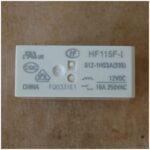 Реле HF115F-I-012-1HS3A (Заміна для JQX-115F-I-012-1HS3 , HF115F-012-1H3A , HF115F-012-1H3BF , HF115FD-012-1H3AF , HF158F-12-H33 , RTH34012 , G2RL-1A-E-12VDC , HCP3-S-DC12V-A ) (12V,16A) , 1 група на замикання , 6pin