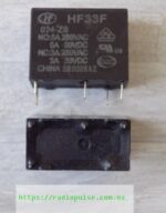 Реле 892-1CC-C ( заміна для JZC-33F-024-ZS3 , JZC33F-024 , HF33F-024-ZS , JQ1-24V , 892-1C-H-24V , 892H-1CH-V , JQ1a-24V-F )  24VDC  (5A/250VAC)  перемикаюче - Зображення 2