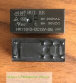 Реле HK115FD-DC12V-SG ( HF115F-012-2ZS4 , RT424012 , RTE24012A , HF-115F-012-2ZS4 , JQX-115F-012-2ZS4 , NT75-2C-DC12V , F1CA012V , F1AA012V , G2RL-2 , JQX-14FC-12VDC-2C )  12VDC (8A/250V)    28*12*15   ,  2групи - Зображення 2