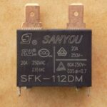 Реле SFK-112DM ( заміна для SFK-112LM ) 12VDC ( 20A/250VAC )