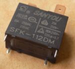 Реле SFK-112DM ( заміна для SFK-112LM ) 12VDC ( 20A/250VAC ) - Зображення 2