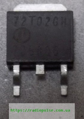 tranzistor-ap72t02gh-72t02gh Транзистор AP72T02GH ( 72T02GH ) , D-PAK - Зображення 1