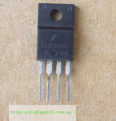 mikroshema-1l0380p-ka1l0380p Мікросхема KA1L0380P ( 1L0380P , 1L0380R , KA1L0380R ), TO220-4 - Зображення 1