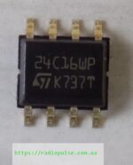 Мікросхема 24C16 ( ST24C16RP , AT24C16N . ST24C16WP , M24C16-RMN6TP ) , so-8 - Зображення 2