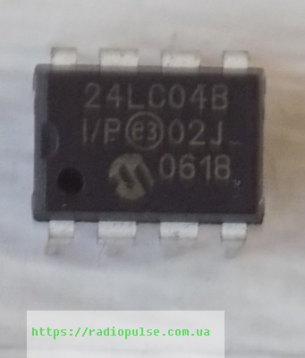 mikroshema-24lc04b-i-p Мікросхема 24LC04B-I/P - Зображення 1