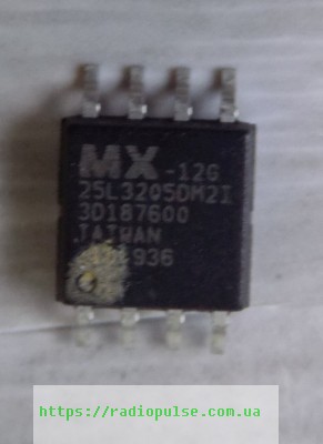 mikroshema-25l3205d-mx25l3205d-smd Мікросхема 25L3205D ( MX25L3205D ) , smd - Зображення 1