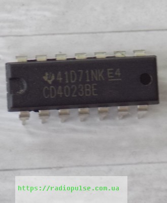 mikroshema-4023be-cd4023be Мікросхема 4023BE - Зображення 1