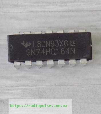 mikroshema-74hc164n-dip14 Мікросхема 74HC164N , DIP14 - Зображення 1