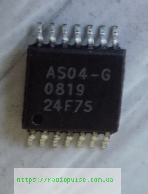 mikroshema-as04-g-smd-14pin Мікросхема AS04-G , smd 14pin - Зображення 1