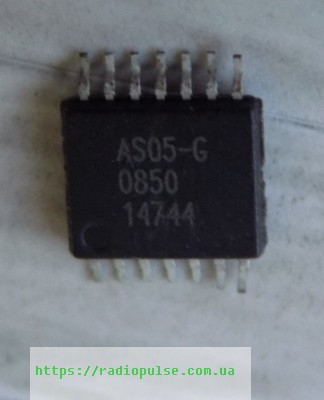 mikroshema-as05-g-smd-14pin Мікросхема AS05-G , smd 14pin - Зображення 1