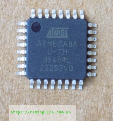 mikroshema-atmega8a-u-th Мікросхема ATMEGA8A U-TH ( ATMEGA8-16AU , ATMEGA8A-AU , ATMEGA8A U-TW , ATMEGA8U2-AU ) , TQFP32 - Зображення 1