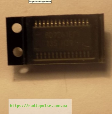 mikroshema-bd9261efv Мікросхема BD9261EFV - Зображення 1