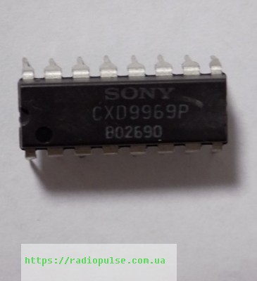 mikroshema-cxd9969p-dip16 Мікросхема CXD9969P , DIP16 - Зображення 1