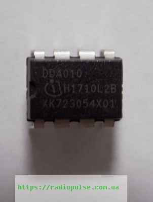 mikroshema-dda010 Мікросхема DDA010 оригінал, DIP8 - Зображення 1