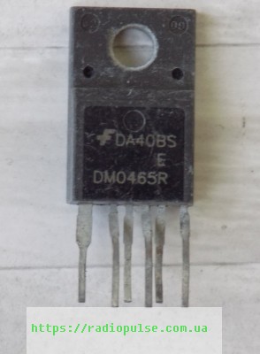 mikroshema-dm0465r-demontazh Мікросхема DM0465R , TO220-6 демонтаж - Зображення 1