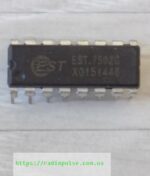 Мікросхема EST7502C ( EST.7502C ) оригінал, DIP16 - Зображення 2