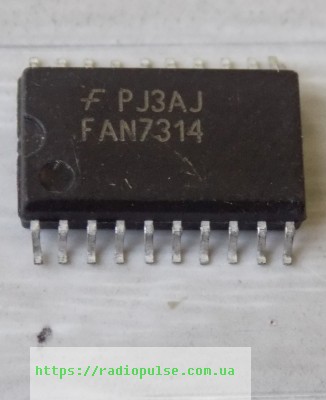 mikroshema-fan7314 Мікросхема FAN7314 ( FAN7314A ) , so-20 (20-SOIC) - Зображення 1
