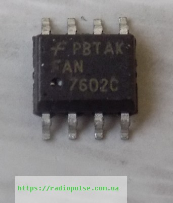 mikroshema-fan7602-fan7602c-fan7602b-so-8 Мікросхема FAN7602C , so-8 - Зображення 1