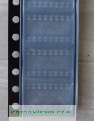 mikroshema-hcf4053-hef4053bt Мікросхема HCF4053 ( HEF4053BT ) , so-16 - Зображення 1