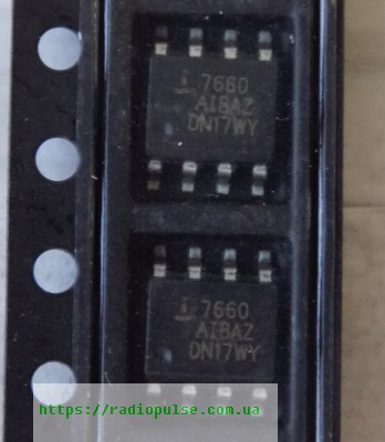 mikroshema-icl7660-smd Мікросхема ICL7660 , so-8 - Зображення 1