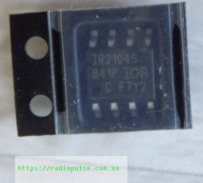 mikroshema-ir2104s-so-8 Мікросхема IR2104S оригінал ( заміна для IRS2104 , S2104 ) , so-8 - Зображення 1