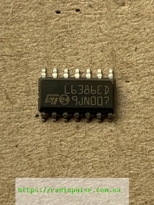 mikroshema-l6386ed Мікросхема L6386ED , so-14 - Зображення 1