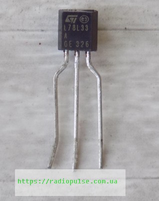 mikroshema-l78l33acz-1 Мікросхема L78L33ACZ ( 78L33ACZ , L78L33 ) на 3,3V - Зображення 1