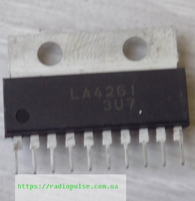 mikroshema-la4261 Мікросхема LA4261 - Зображення 1