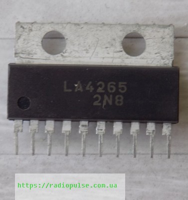 mikroshema-la4265 Мікросхема LA4265 - Зображення 1