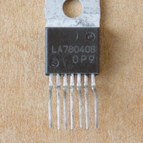 Мікросхема LA78040B демонтаж ( LA78040 , UTC78040 , LA78040A , LA78040N )