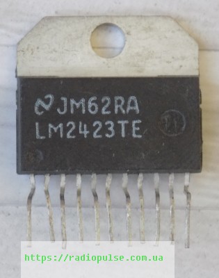 mikroshema-lm2423te Мікросхема LM2423TE оригінал , выпаяна з нового шасі - Зображення 1