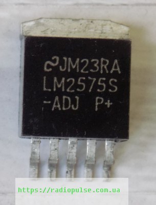 mikroshema-lm2575s-adj Мікросхема LM2575S-ADJ ( VS2575S-ADJ ) , TO-263 - Зображення 1
