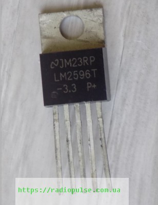 mikroshema-lm2596t-3-3 Мікросхема LM2596T-3.3 - Зображення 1