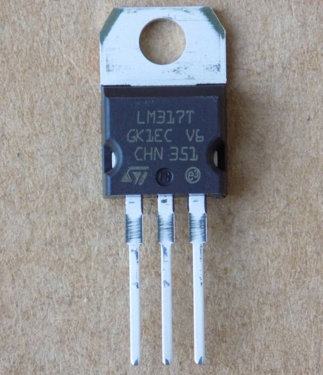 mikroshema-lm317t Мікросхема LM317T оригінал (заміна для KA317 ) , TO220 - Зображення 1