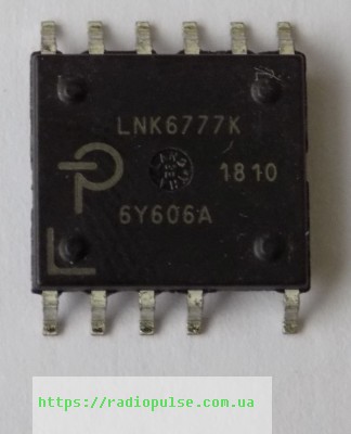 mikroshema-lnk6777k-hsop11 Мікросхема LNK6777K оригінал, HSOP11 - Зображення 1