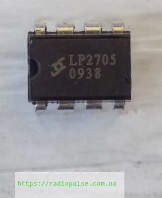 mikroshema-lp2705-dip8 Мікросхема LP2705 , DIP8 - Зображення 1